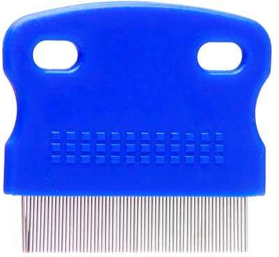 Pente Importado Anti Pulgas - Cores Variadas (6x5,5cm)
