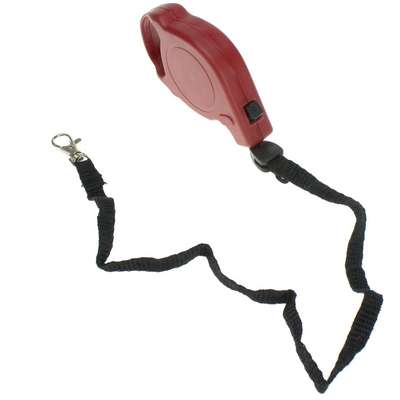 Guia Retrátil 3,5 metros até 3kg - Vermelho