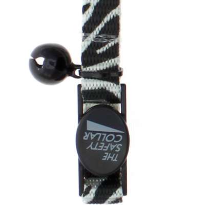 Coleira para Gatos Safety Zebra
