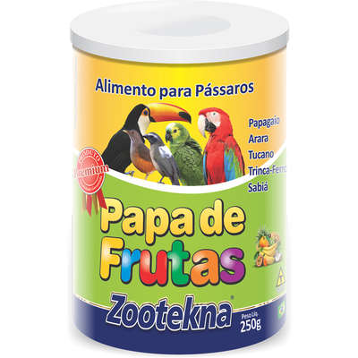 Papa de Frutas Zootekna - 250gr