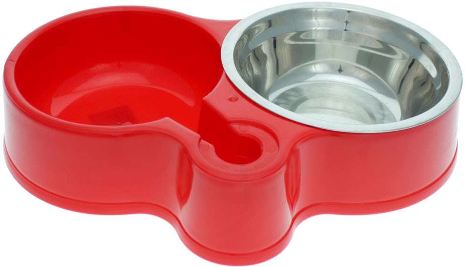 Comedouro Pratik Pet - Vermelho