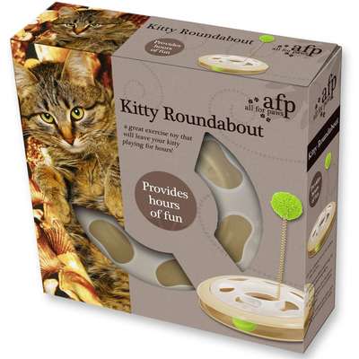 Brinquedo Afp Disco com Bolinha e Catnip Ball Chaser