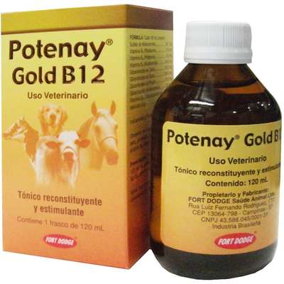 Vitamina Fort Dodge Potenay Gold B12 - 120ml