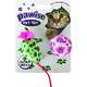 Brinquedo Pawise Rato de Pelúcia e Bola com Guizo e Catnip - Cores Variadas