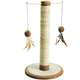 Brinquedo Arranhador Pawise com Bola e Pena Dupla
