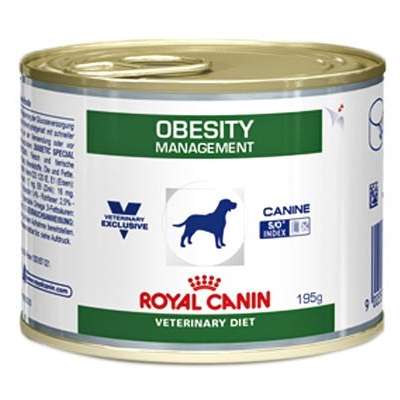 Ração Royal Canin Lata Canine Veterinary Diet Obesity Management - 195gr