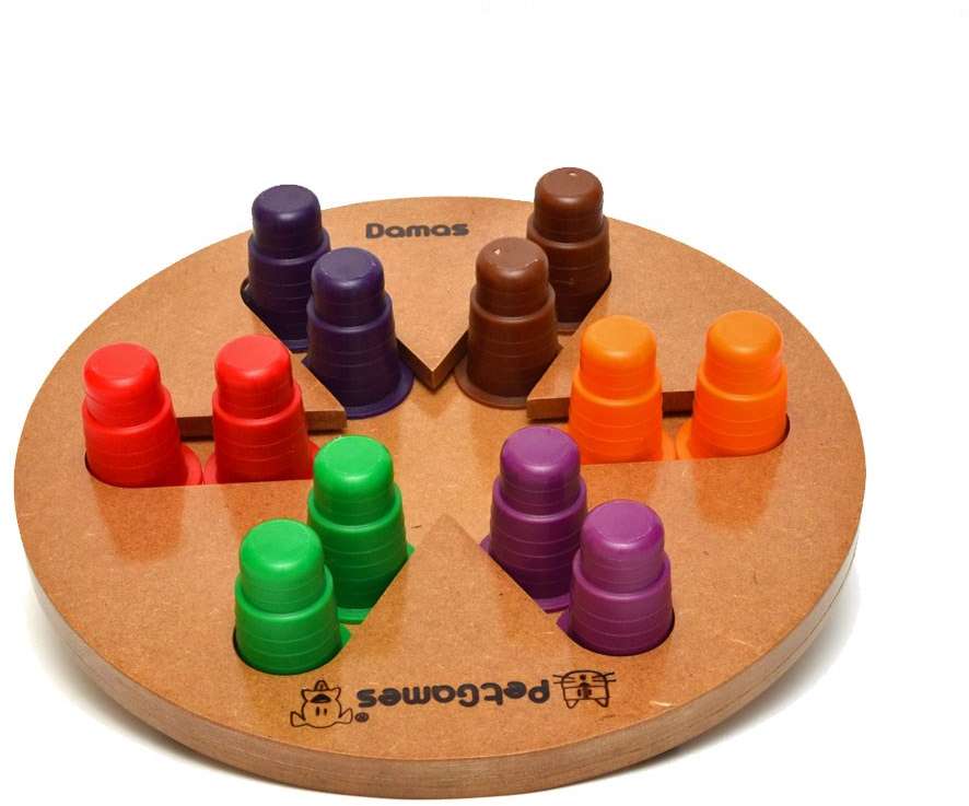 Jogo Interativo para Cães Damas - Tam. Único
