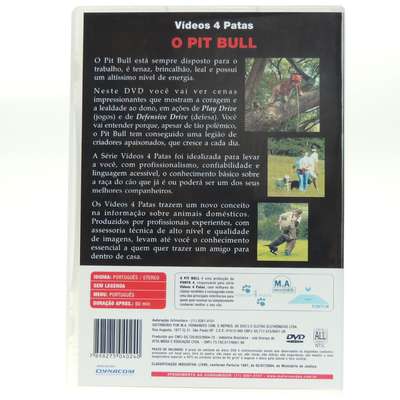 DVD Adestramento de Pit Bull