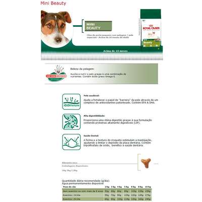 Ração Royal Canin Mini Beauty - 1kg