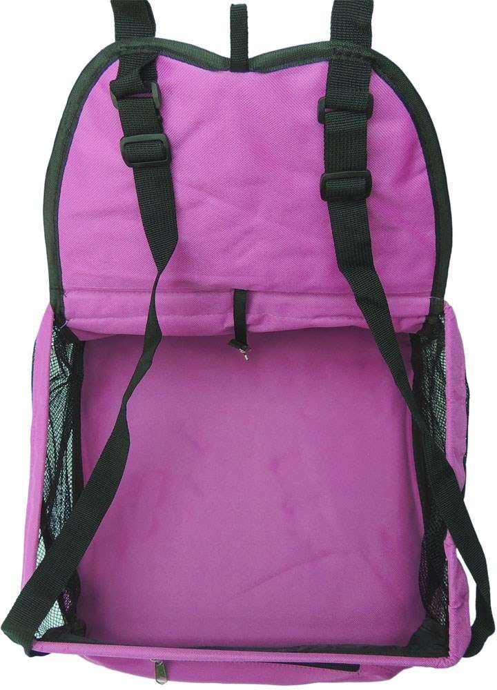 Assento Car Seat Chalesco Rosa para Cães e Gatos - Tam. Único
