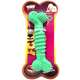 Brinquedo Osso Superbone Borracha Verde - Tam P