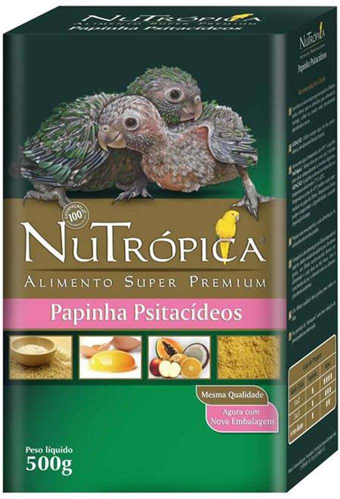 Ração Nutrópica Papinha Performance para Psitacídeos - 500 g