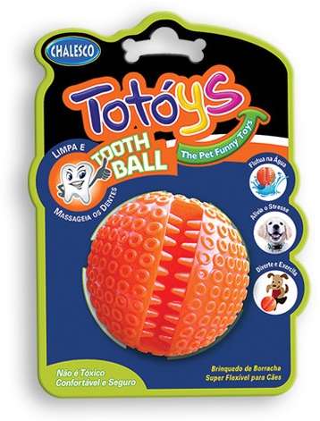 Brinquedo Totóys Tooth Ball - Cores Variadas