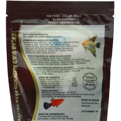 Ração Gold Oscar Sticks - 100gr