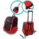 Mochila Canguru Chalesco - Vermelho e Preto