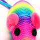Ratinhos Cat Toy Arco-Iris - 1unidade