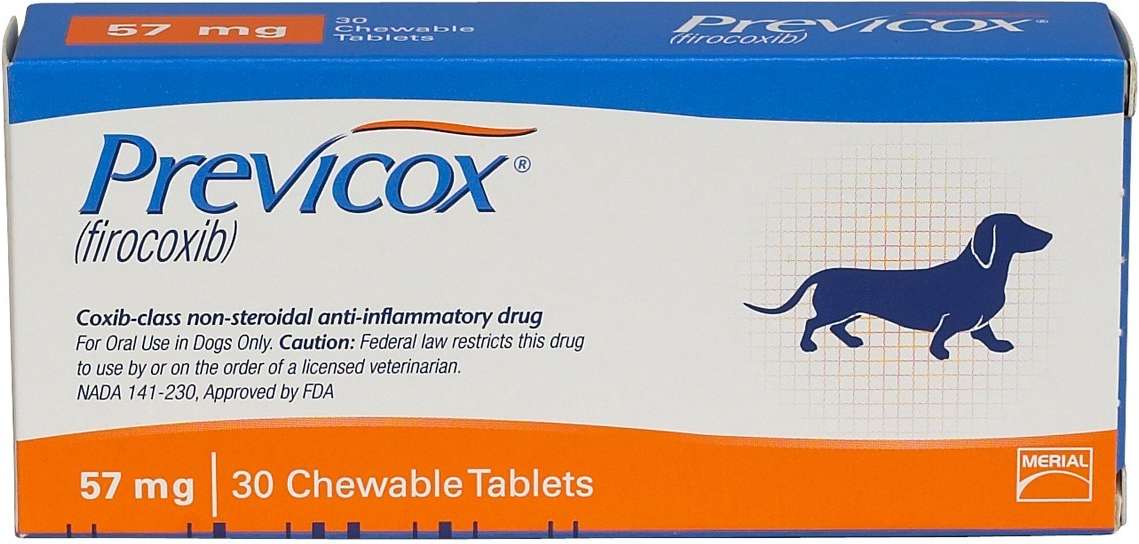 Previcox 57mg - 10 comprimidos