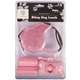 Kit Fashion Bling Dog Leash Fêmea - Rosa