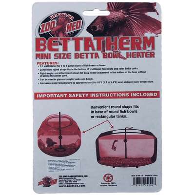 Mini Aquecedor ZooMed para Bettas Bettatherm