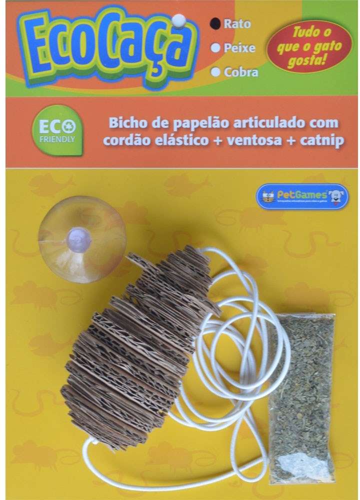 Brinquedo Ecológico Pet Games Eco Caça Rato