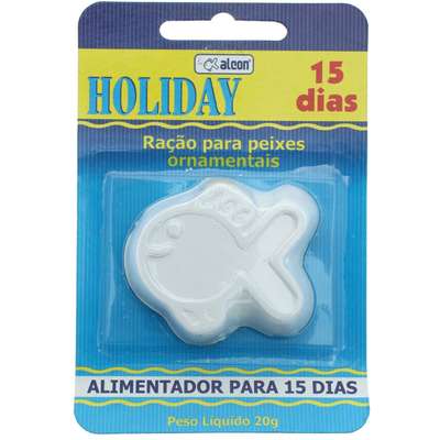 Ração de Férias para 15 Dias Holiday - 20gr