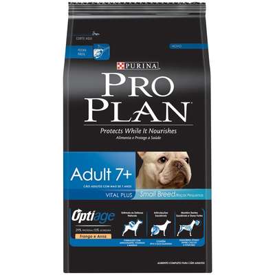 Ração Nestlé Purina Pro Plan Dog Small Breed 7+ - 1kg
