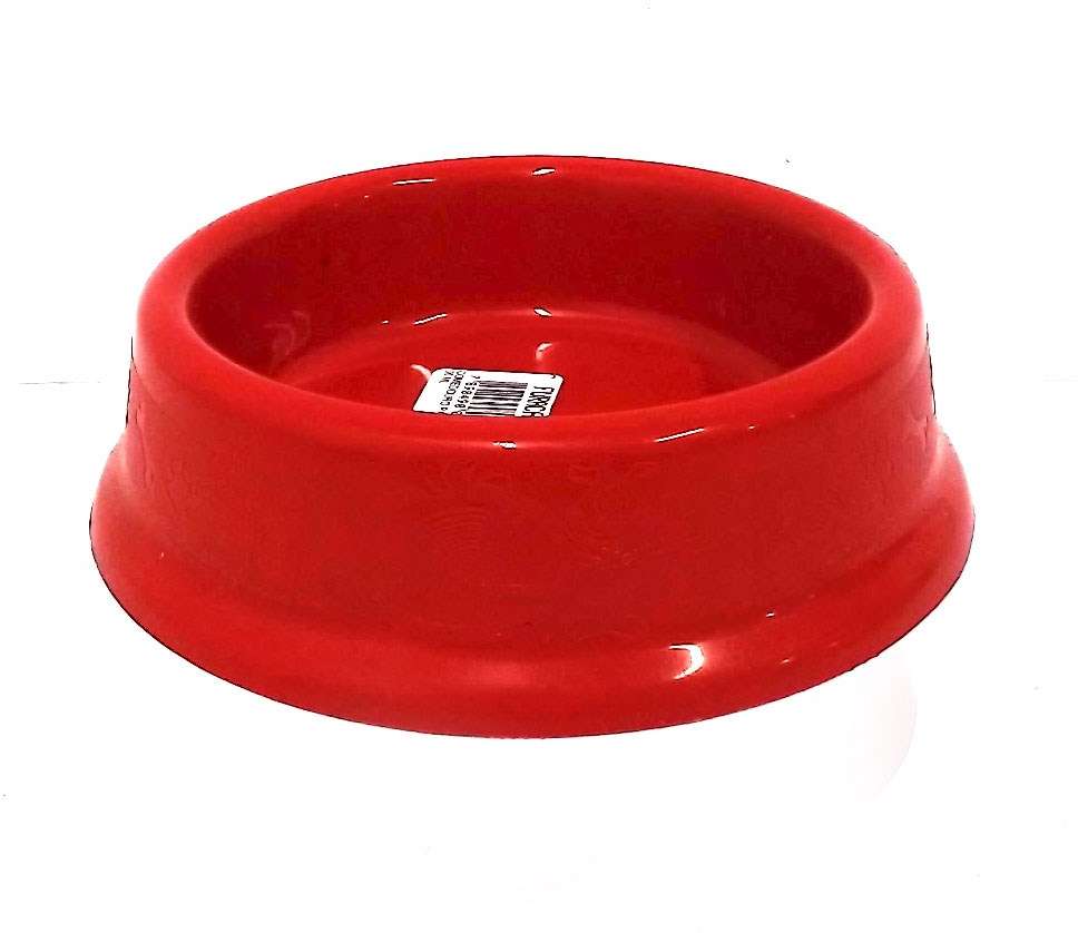 Comedouro Furacão Pet Plástico Vermelho para Gatos - 200 mL