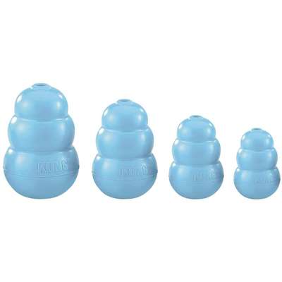 Brinquedo Interativo Kong Puppy Kp2 com Dispenser de Ração ou Petisco para Filhotes - Médio