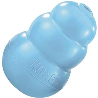Brinquedo Interativo Kong Puppy Kp2 com Dispenser de Ração ou Petisco para Filhotes - Médio