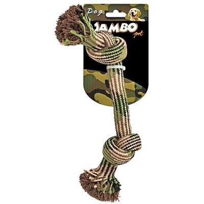 Brinquedo Jambo Mordedor de Corda Militar - Tam 2