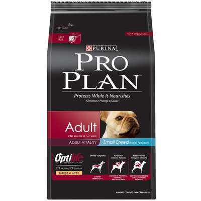 Ração Nestlé Purina Pro Plan Adult Small Breed OptiLife Triple Action - 1kg