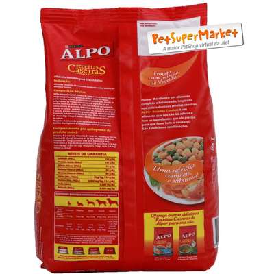 Ração Nestlé Purina Alpo Receitas Caseiras Sabor Frango com Vegetais - 1kg