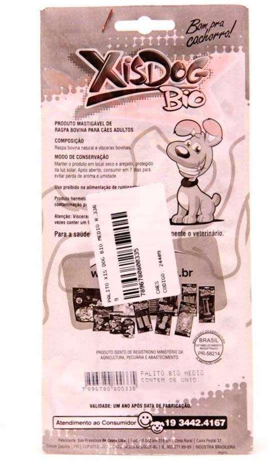 Ossinho Xisdog Palito Bio - Médio