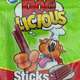 Petisco Total Dog Licious Sticks de Carne e Bacon - 65gr