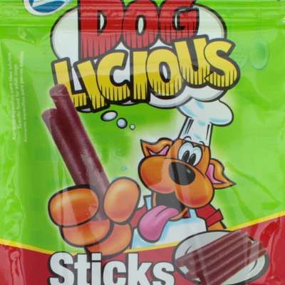 Petisco Total Dog Licious Sticks de Carne e Bacon - 65gr