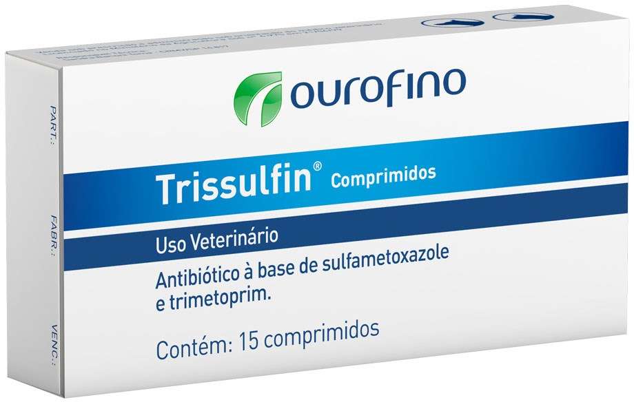 Trissulfin - 15 comprimidos