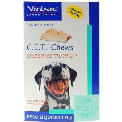 C.e.t. Chews Tratamento Dentário Cães com menos de 30kg