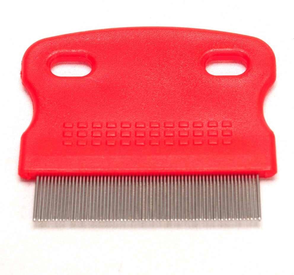 Pente Importado Anti Pulgas - Cores Variadas (6x5,5cm)