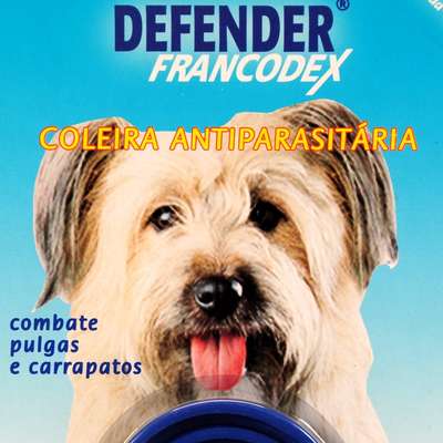 Coleira Anti Pulga Defender Francodex - Azul
