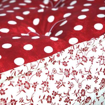 Futon Turco Poa Vermelho - Tam M
