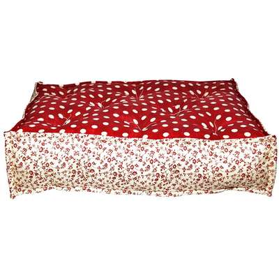 Futon Turco Poa Vermelho - Tam M