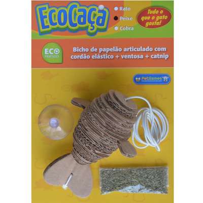 Brinquedo Ecológico Pet Games EcoCaça Peixe
