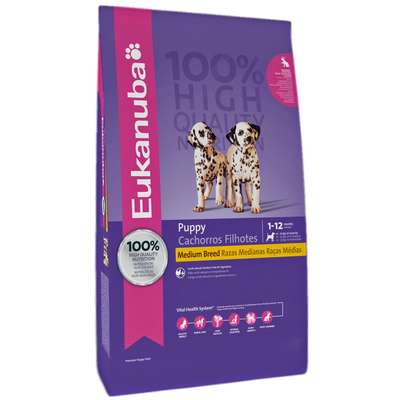 Ração Eukanuba Puppy Medium Breed - 15kg