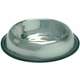 Comedouro em Inox Natural Curvado Anti-derrapante American Pets Pequeno - 480ml