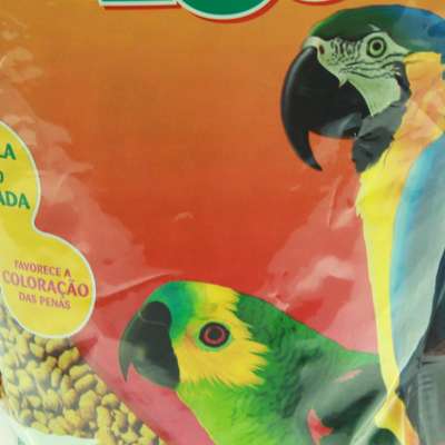 Ração Extrusada para Papagaios e Araras Megazoo - 700gr