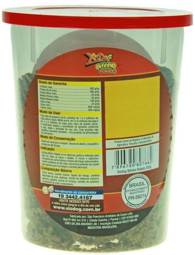 Bifinho Xis Dog Bacon - 350 g