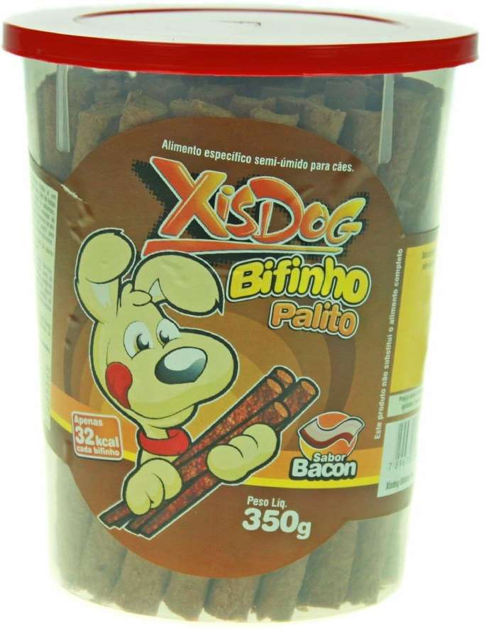 Bifinho Xis Dog Bacon - 350 g