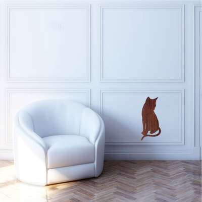 Adesivo de Parede - Gato Jacarandá
