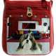 Bolsa Favorita Feminina Transversal Lhasa Apso - Vermelha