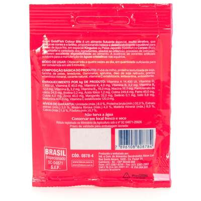 Ração Alcon Goldfish Colour Bits - 10gr